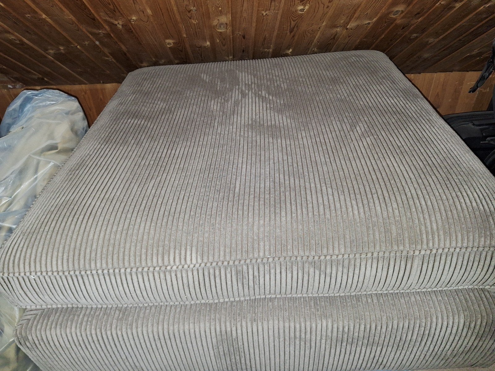 Hocker poef, Ophalen, Vierkant, 75 tot 100 cm, 75 tot 100 cm