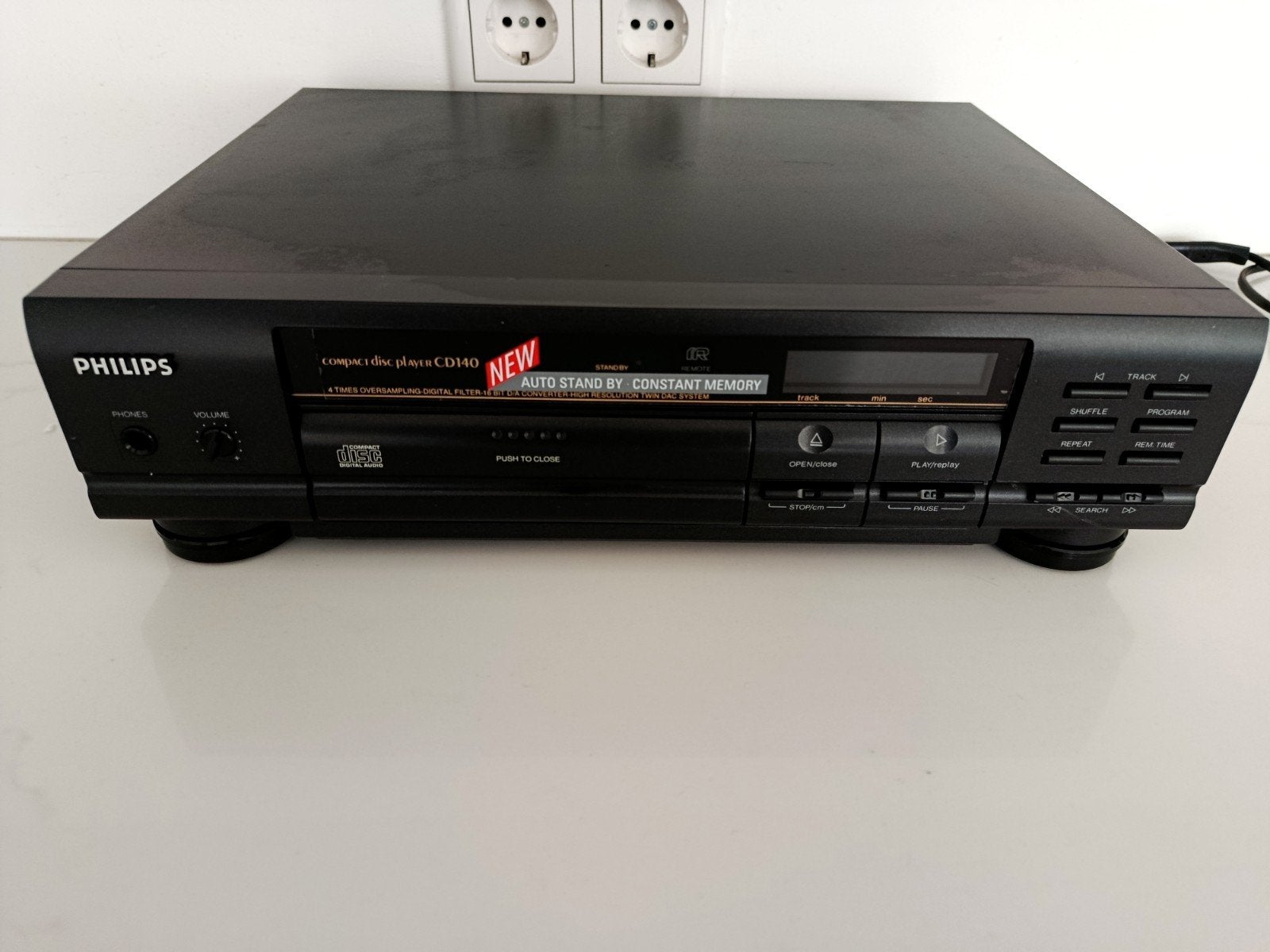 Philips CD140 Compact Disc Speler - Vintage Audio, Ophalen of Verzenden, Zo goed als nieuw, Philips