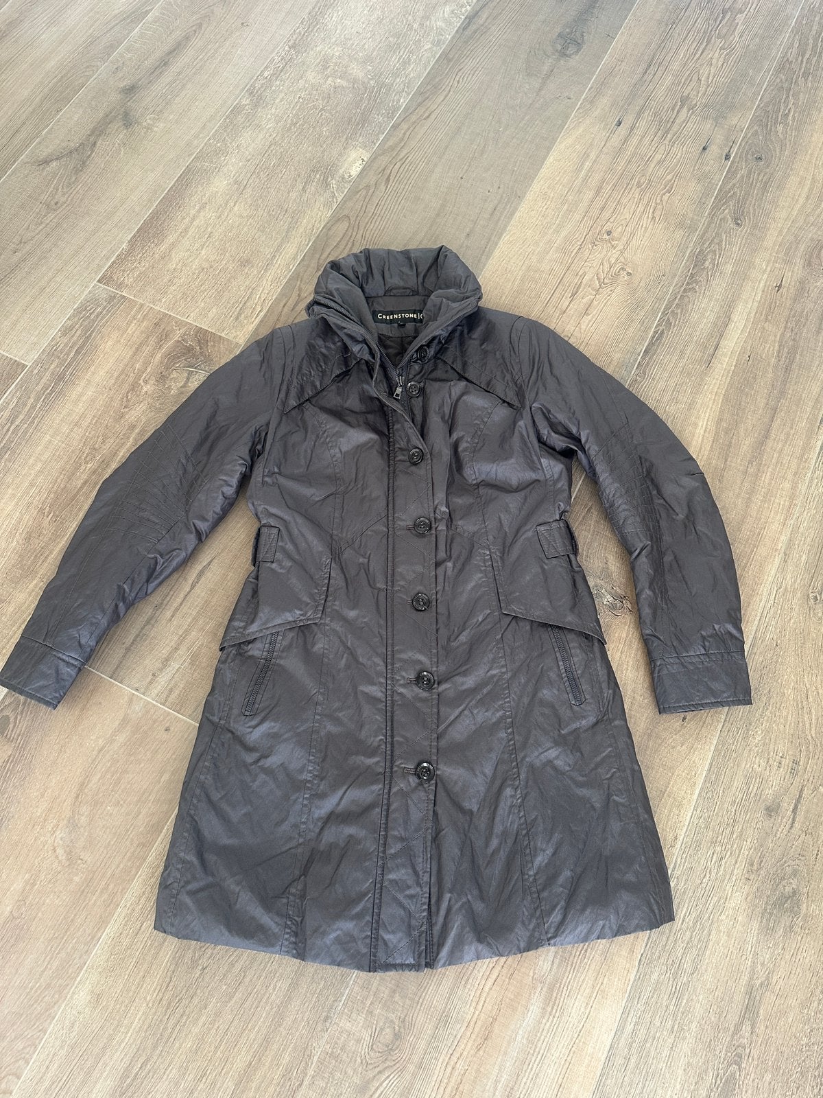 Jas winterjas Creenstone brons bruin maat 40 zgan, Kleding | Dames, Maat 38/40 (M), Bruin, Creenstone, Ophalen of Verzenden