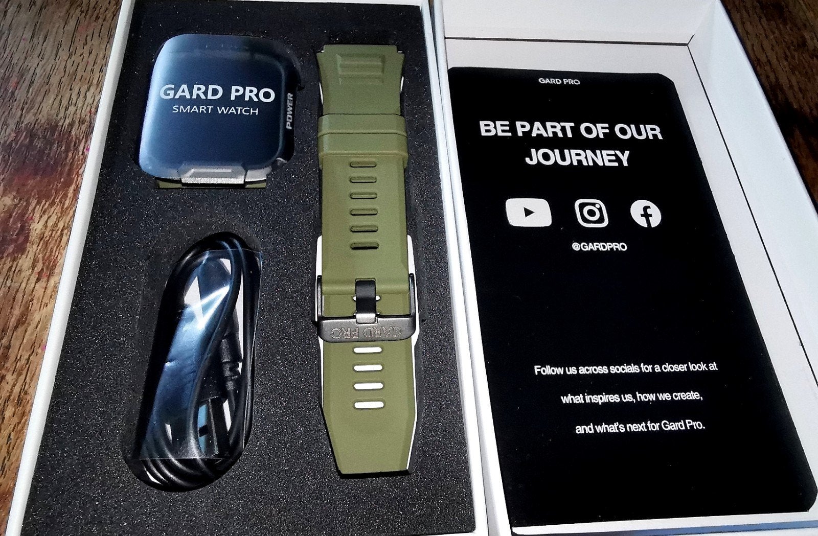 Gard Pro Smartwatch - Nieuw in doos, Ophalen, Nieuw, Groen, Gard Pro