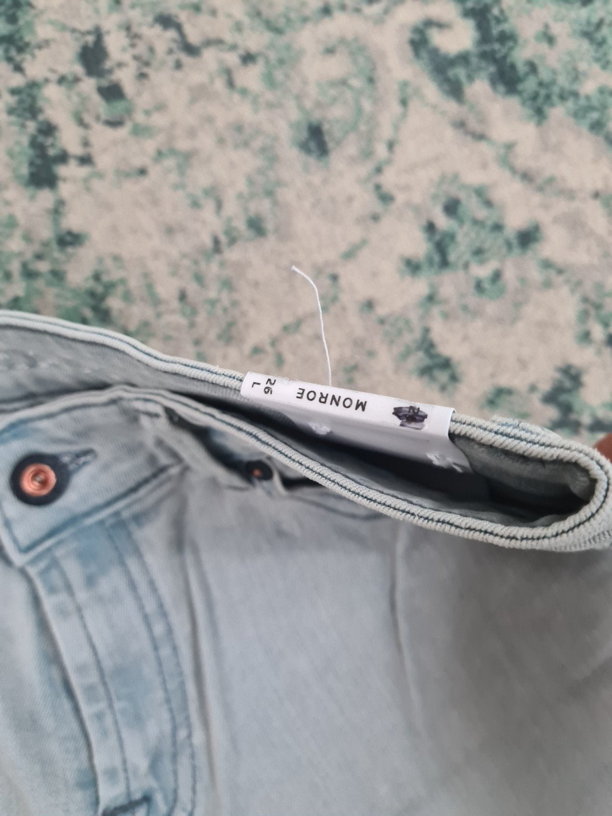 Denham Monroe Classic Tapered Fit W27 L26 Nieuw Tulsi2726, Denham, Blauw, Nieuw, Ophalen of Verzenden