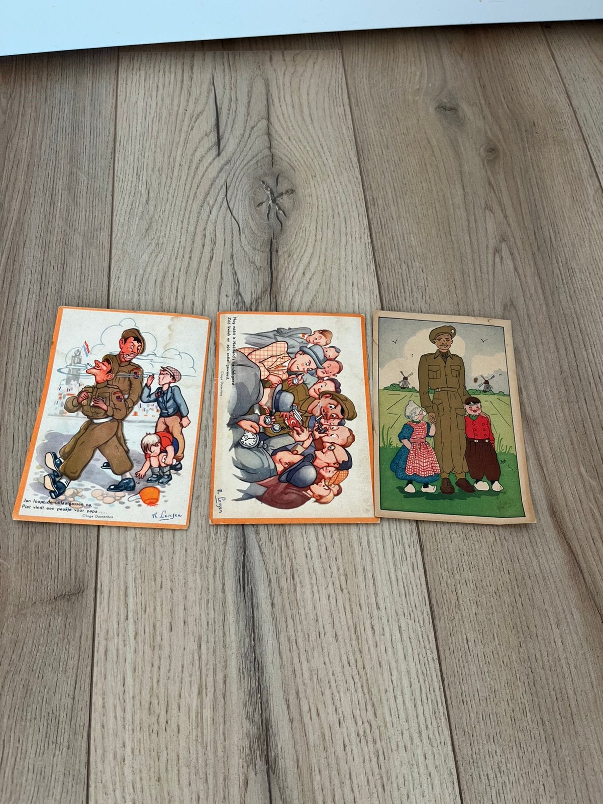 Bevrijdings kaartjes wo2 ww2, Ophalen of Verzenden, Landmacht, Engeland, Foto of Poster