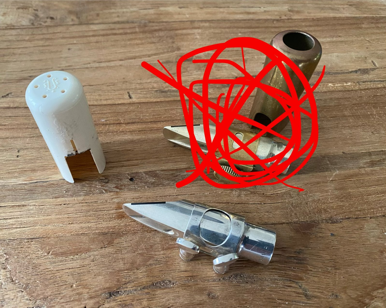 Yanagisawa 8 metal sopraansax mondstuk, Ophalen of Verzenden, Zo goed als nieuw, Sopraan