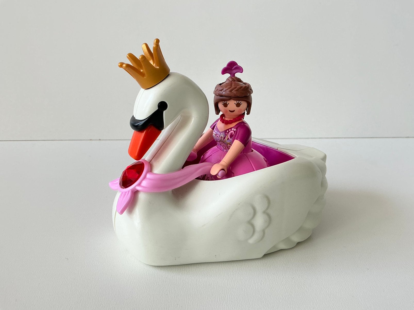 Playmobil 5476 prinses in zwanenbootje, Kinderen en Baby's, Speelgoed | Playmobil, Gebruikt, Complete set, Fantasy, Ophalen of Verzenden