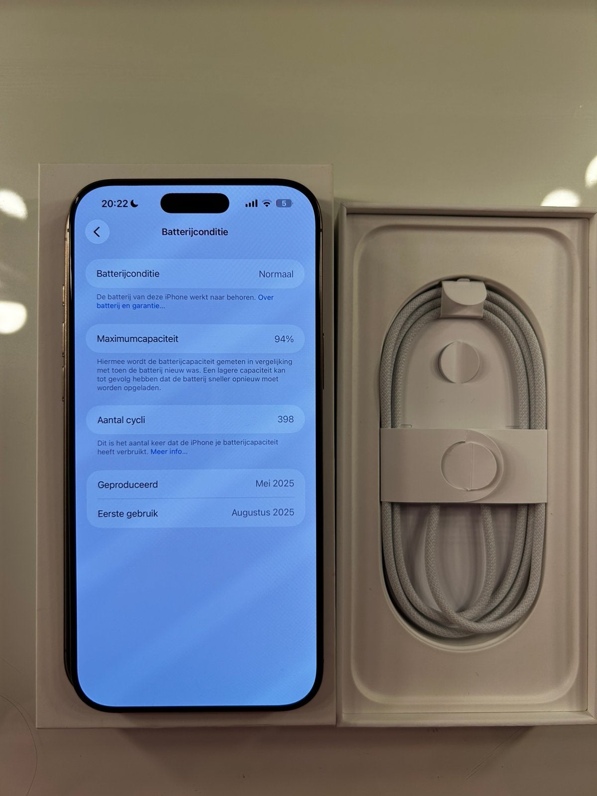 Foto 5 van Iphone 16 pro max 256 gb desert titanium