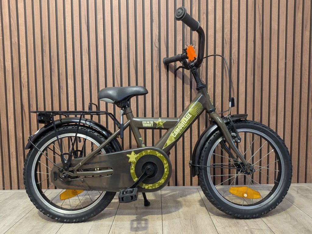 Bike Fun Camouflage 16 inch jongensfiets
