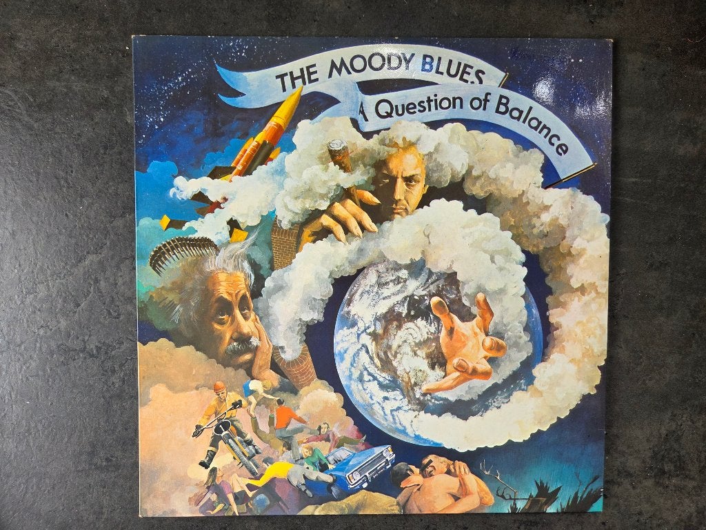 The Moody Blues - A Question of Balance LP (1970), LP, Rock, Gebruikt, Originele persing