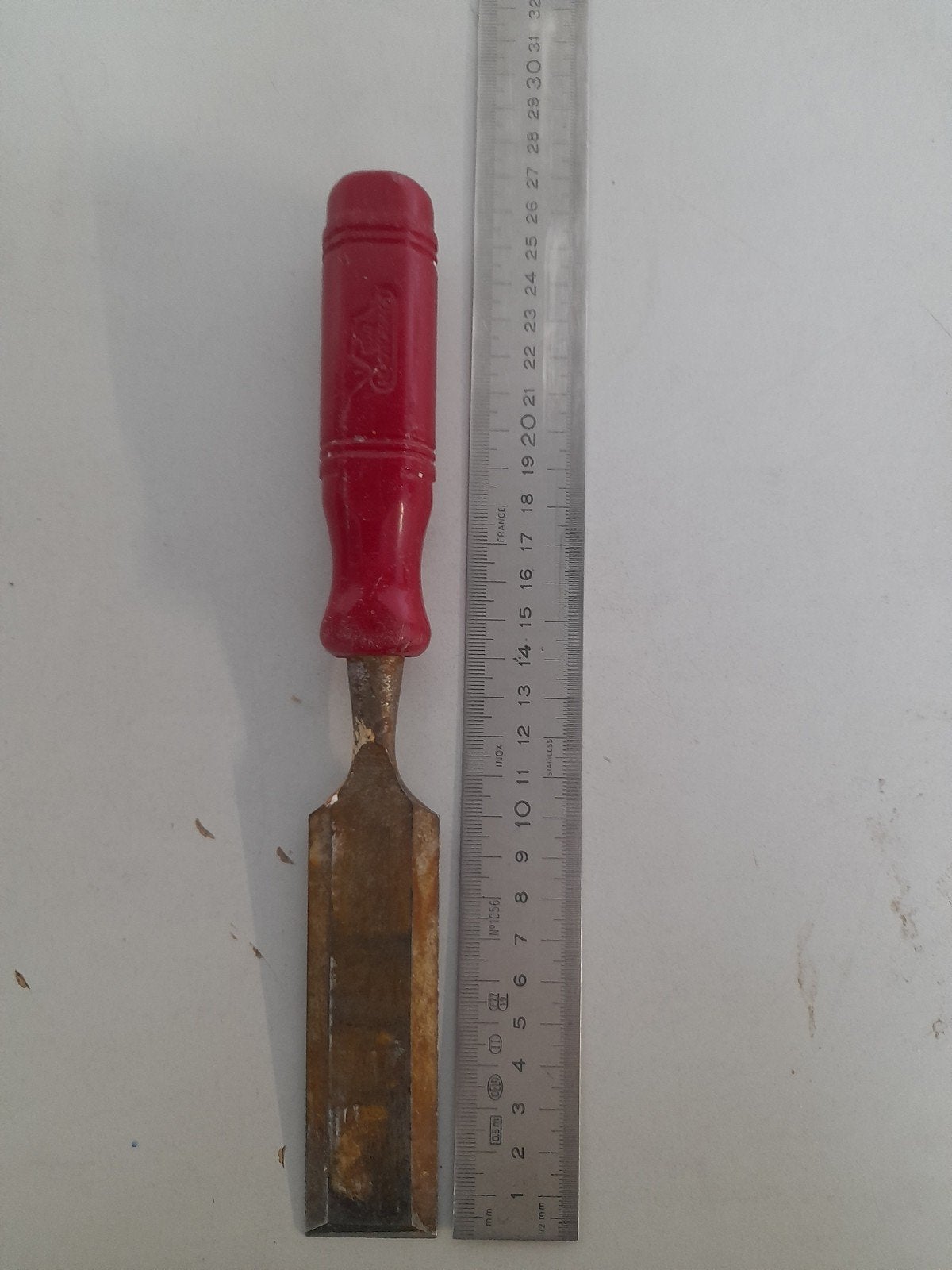 Nooitgedagt beitel 32 mm, Antiek en Kunst, Ophalen of Verzenden