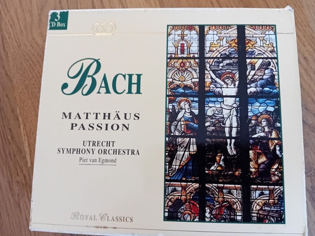 Bach  Matthaus Passion, Gebruikt, Boxset, Ophalen of Verzenden, Nederlandstalig