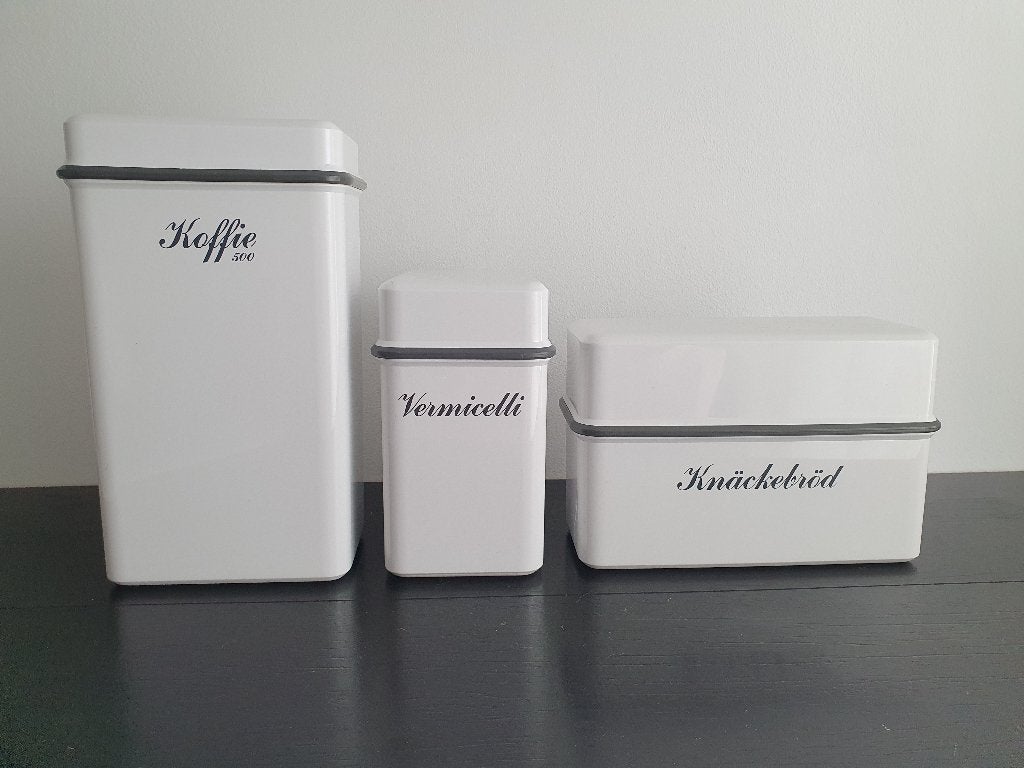 Mepal voorraadbus koffie vermicelli, Huis en Inrichting, Verzenden, Kunststof, Zo goed als nieuw, Voorraadpot