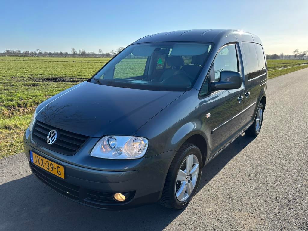 Volkswagen Caddy 1.4 16V Combi 2009 113Dkm Clima Nwe apk, Stof, 1282 kg, 4 cilinders, Volkswagen