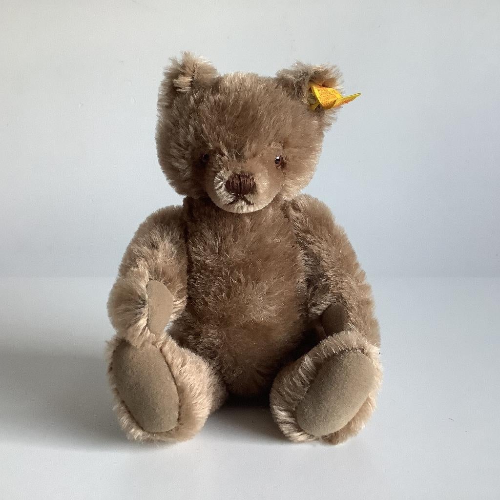 Vintage Steiff Classic bruin teddybeertje, Verzamelen, Beren en Cherished Teddies, Zo goed als nieuw, Stoffen beer, Steiff, Ophalen of Verzenden