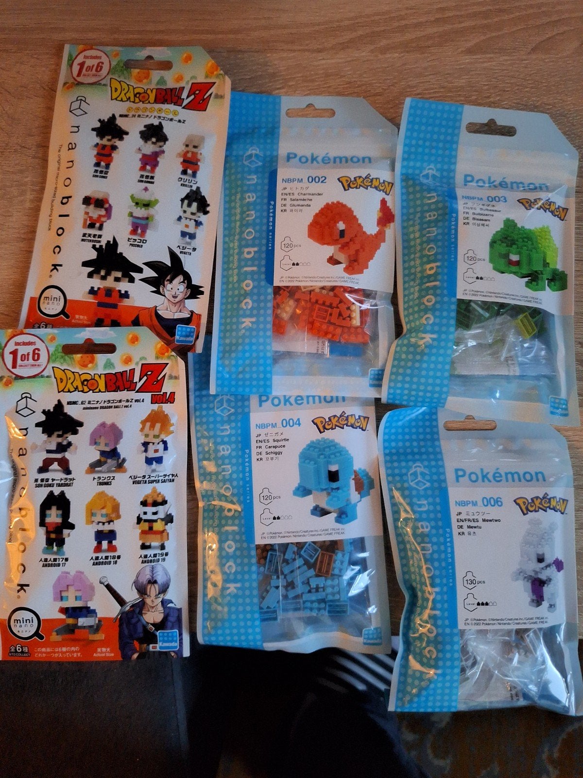 Nanoblock Pokémon & Dragon Ball Z bouwsets, Ophalen of Verzenden, Nieuw, Overige merken