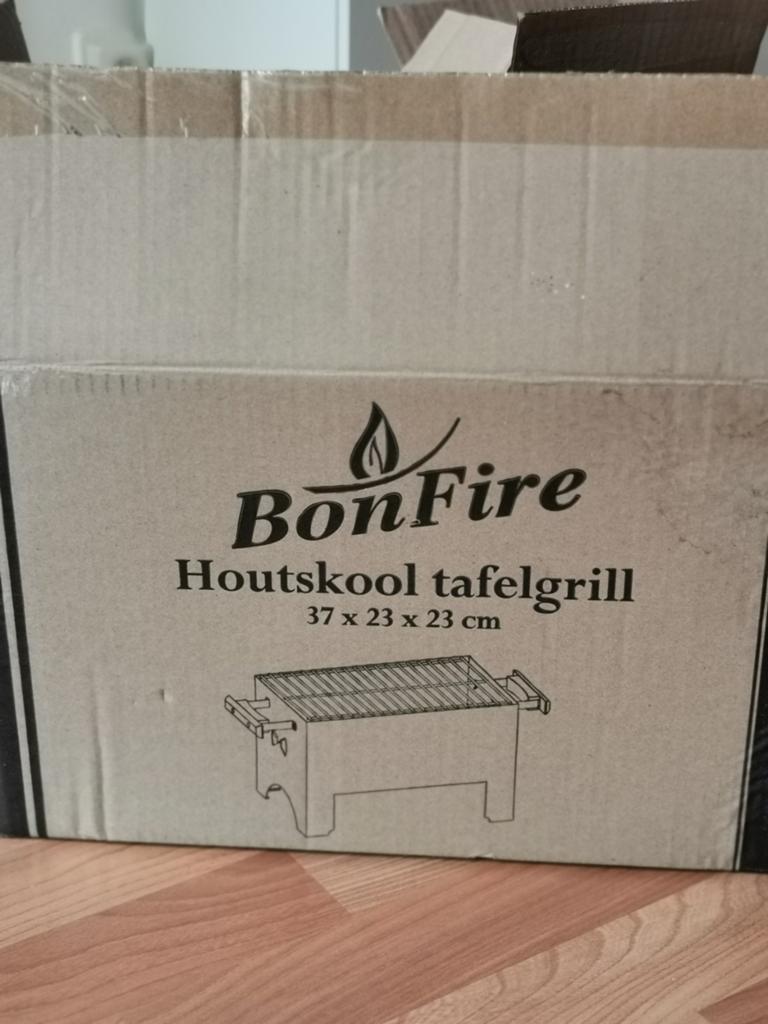 Bonfire houtskool bbq, Ophalen, Minder dan 40 cm, Krat, Nieuw