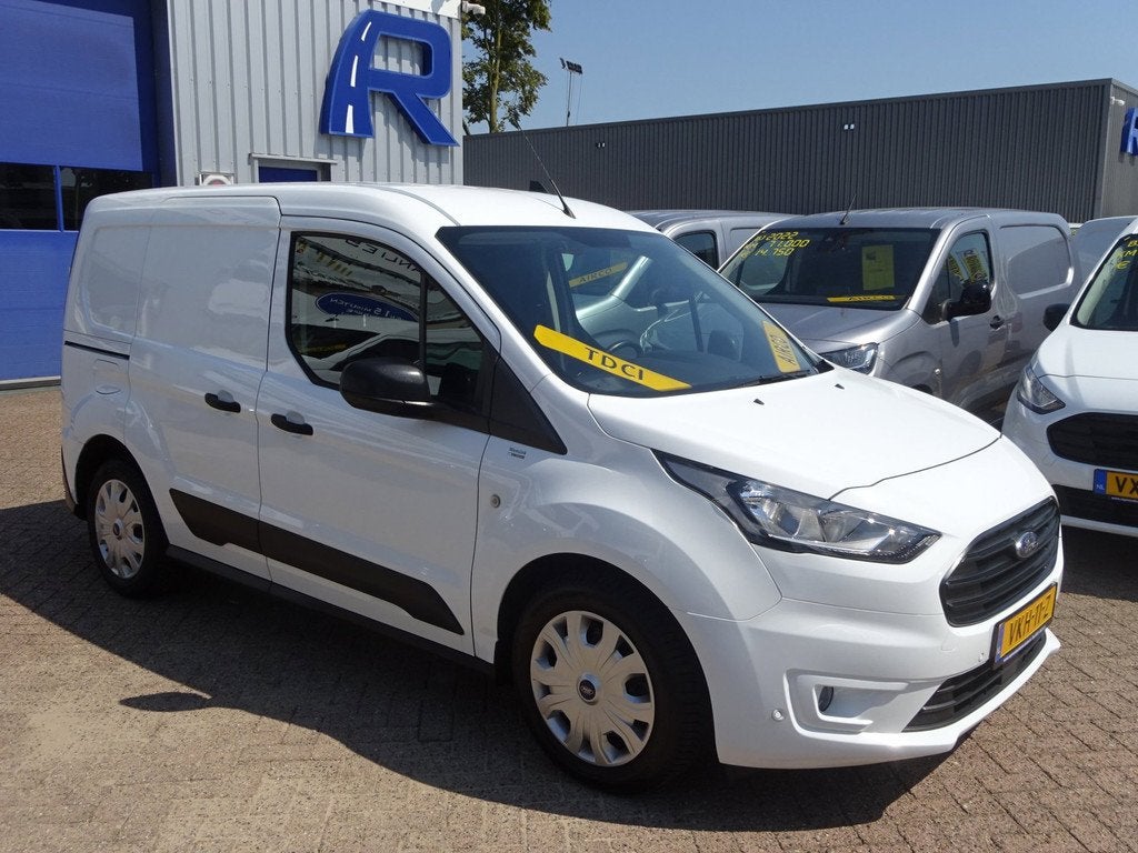 Ford Transit Connect 1.5 EcoBlue L1 Trend AIRCO SCHUIFDEUR P, Auto's, Voorwielaandrijving, Stof, Gebruikt, 4 cilinders