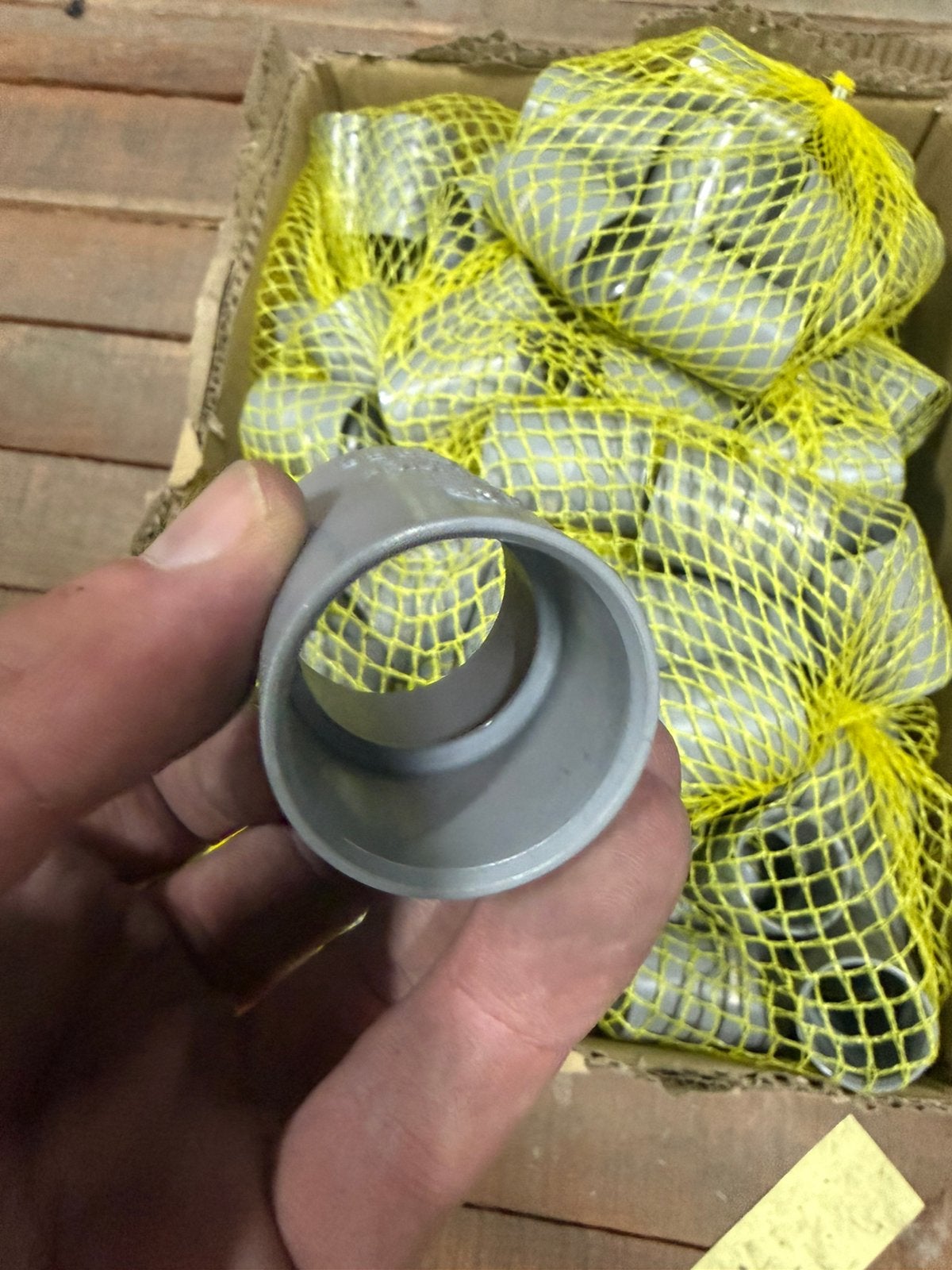 PVC lijmmoffen 32mm (145 stuks), Doe-het-zelf en Verbouw, Buizen en Afvoer, Ophalen, Bochten, Pvc, Zo goed als nieuw