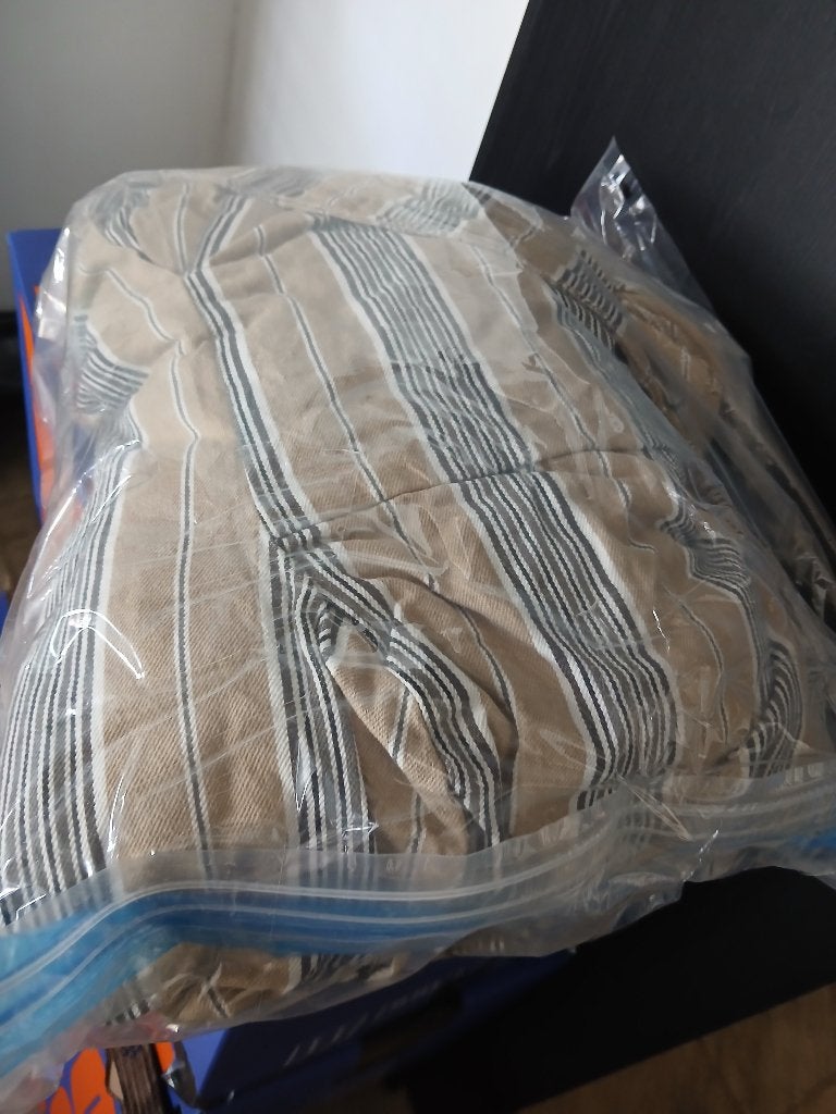 Losse hoes ikea ektorp 3 zits bank, Ophalen, Driepersoons, 75 tot 100 cm, Zo goed als nieuw