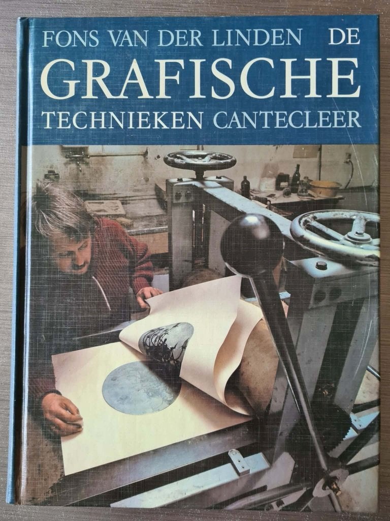 De grafische technieken - Fons van der Linden Cantecleer, Boeken, Hobby en Vrije tijd, Ophalen of Verzenden, Zo goed als nieuw