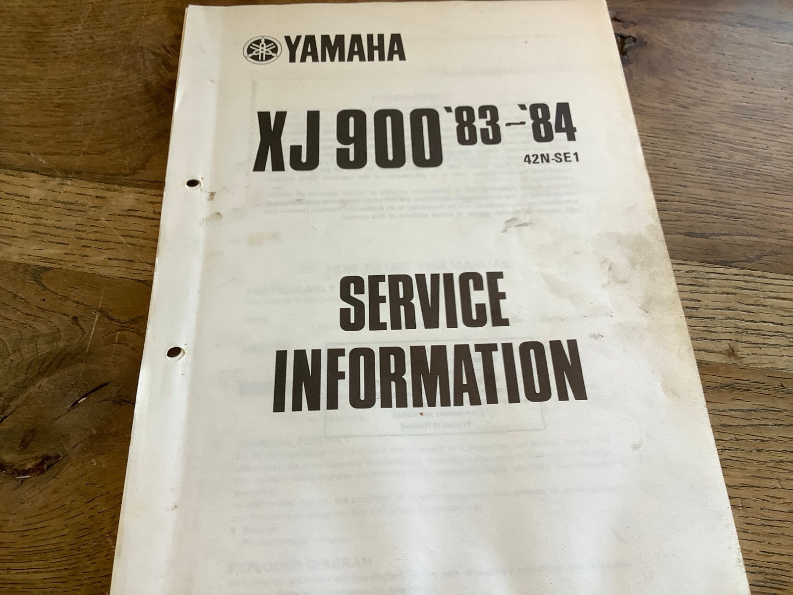Yamaha XJ 900 Service Informatie Handleiding '83-'84.  (38), Verzenden, Yamaha
