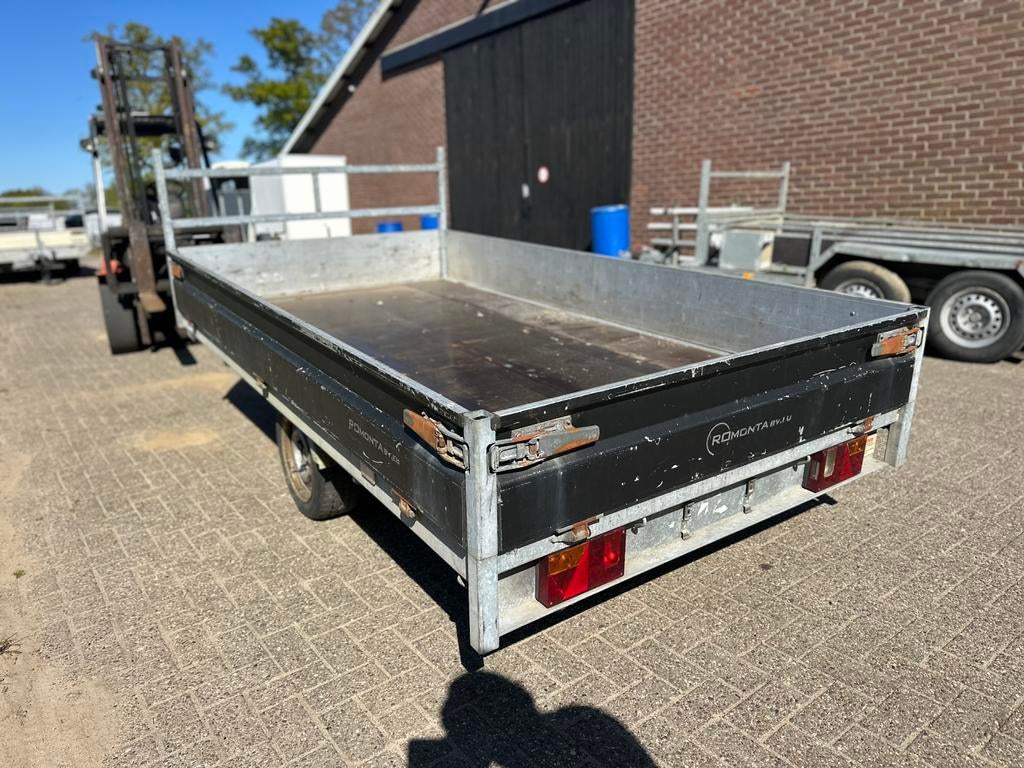 Hapert plateau aanhanger koopje !!, Auto diversen, Aanhangers en Bagagewagens, Ophalen of Verzenden, Zo goed als nieuw