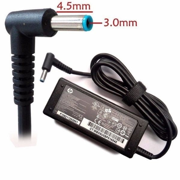 HP 19.5V 4.62A 90W Oplader Adapter blauwe tip 4.5 x 3.0mm, Ophalen of Verzenden, Zo goed als nieuw, HP