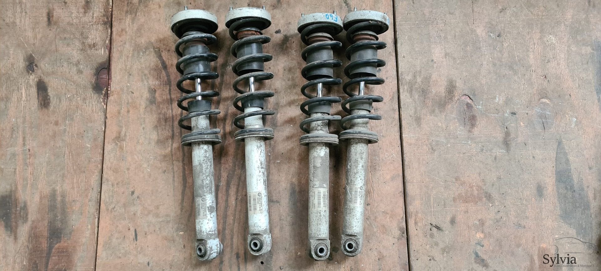 Veerpoot schokdemper achter BMW 5 serie E60, Gebruikt, -, -, Ophalen of Verzenden