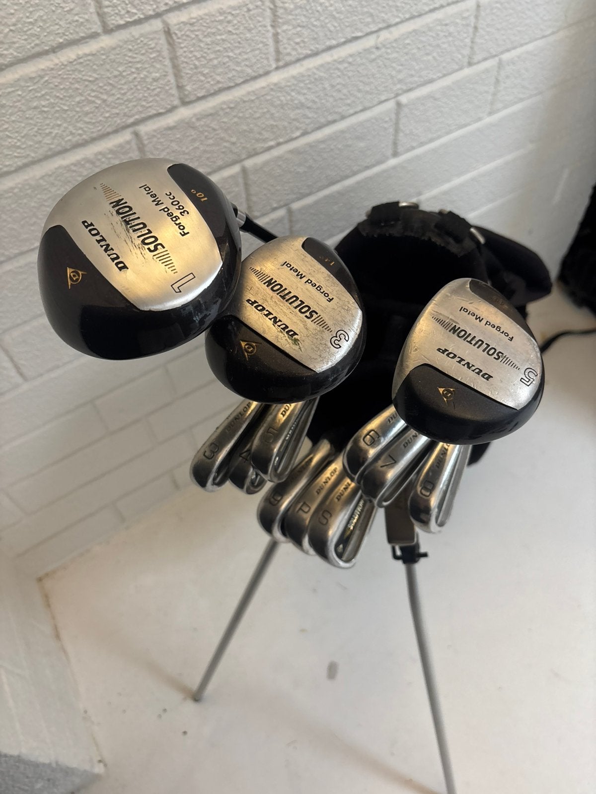 Dunlop Solution Heren Golfset | Compleet!, Set, Dunlop, Ophalen of Verzenden, Zo goed als nieuw