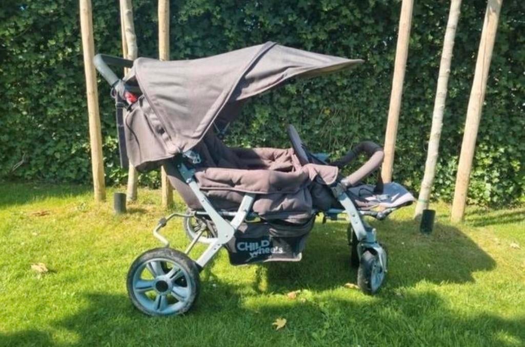 Childwheels Drieling Kinderwagen - Gebruikt, Goede Staat, Kinderen en Baby's, Kinderwagens en Combinaties, Gebruikt, Duowagen