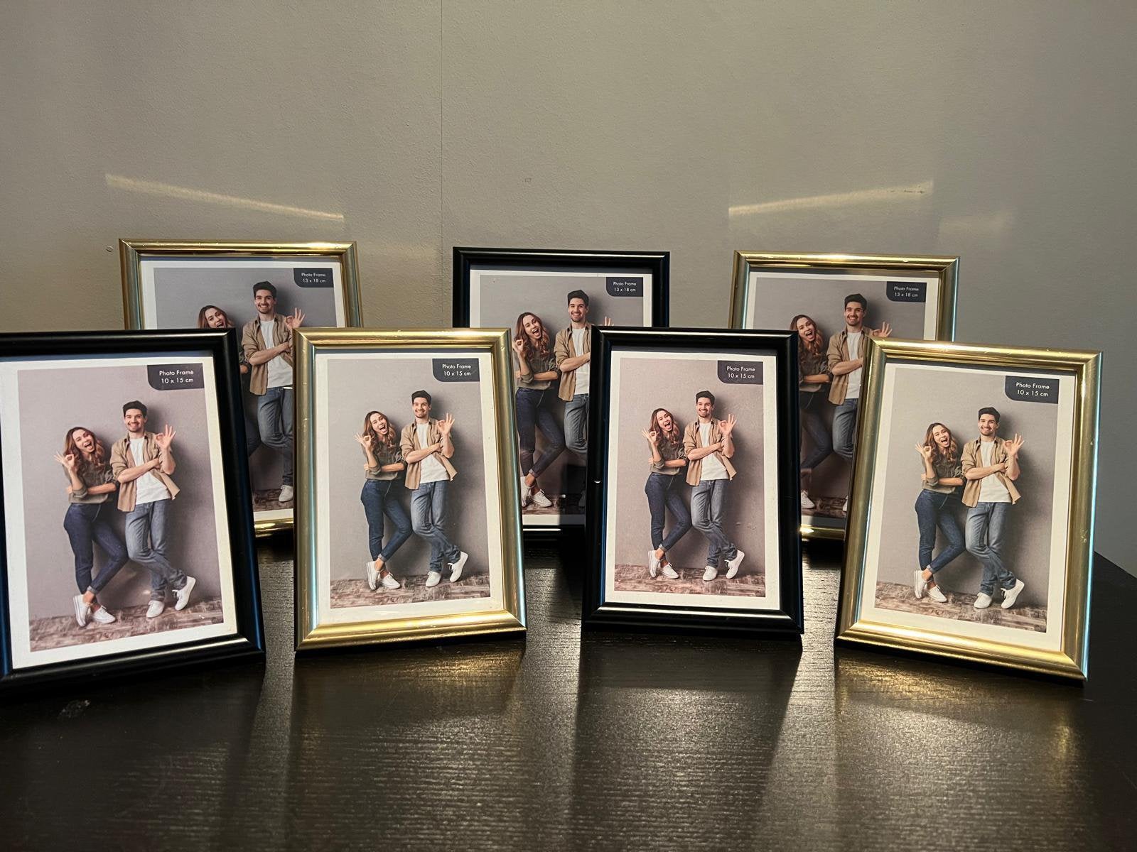 7x fotolijsten, Ophalen of Verzenden, Zo goed als nieuw