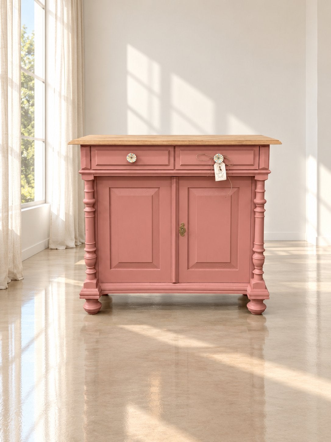 Vintage commode ladekast dressoir meidenkast roze babykamer, Ophalen, Zo goed als nieuw, Nvt, Jongetje