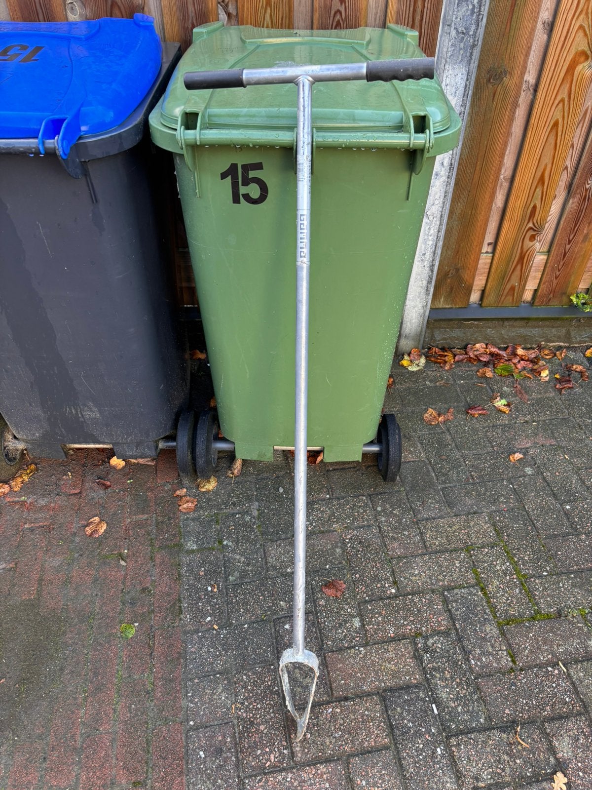 Grondboor 80 mm. Grijs, Tuin en Terras, Ophalen, Nieuw, Grondboor