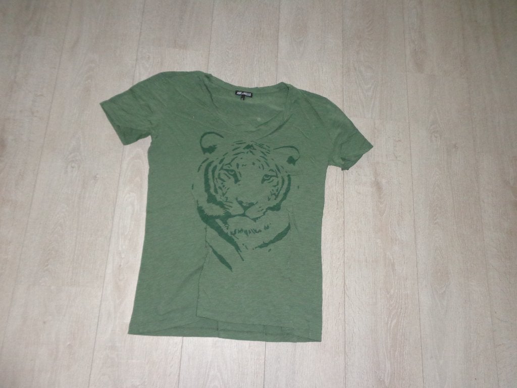 gaaf damest-shirt van Juul & Belle, maat L, Ophalen of Verzenden, Gedragen, Maat 42/44 (L), Korte mouw