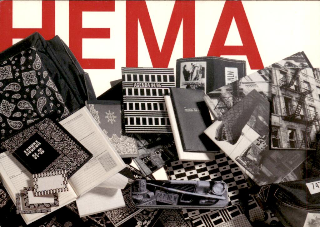promotiekaart, HEMA, Verzenden, 1980 tot heden, Ongelopen, Overige thema's