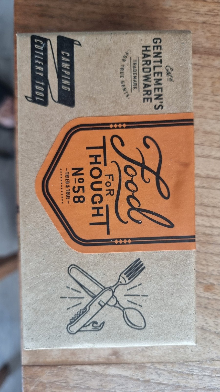 Gentlemen's Hardware Camping Bestek Tool N58, Hobby en Vrije tijd, Ophalen of Verzenden, Zo goed als nieuw