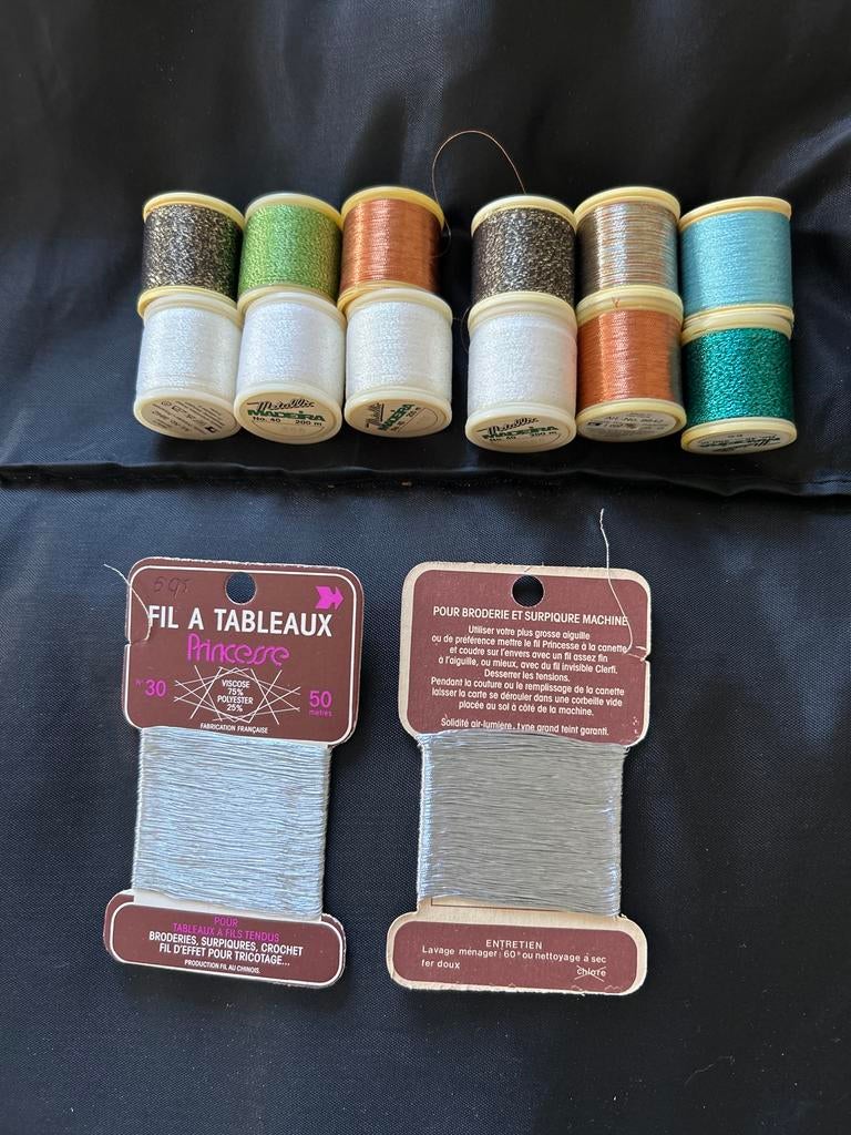 Verschillende kleuren garen en borduurgaren, Ophalen of Verzenden, Gebruikt, Garen of Naald(en)