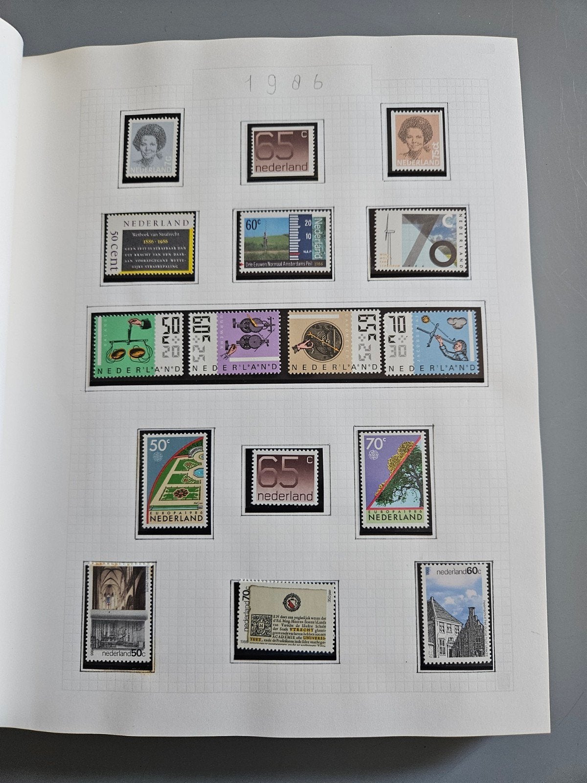 Collectie Nederland PF 1985-2000  in zelf opgezet album, Postzegels en Munten, Postzegels | Volle albums en Verzamelingen, Verzenden