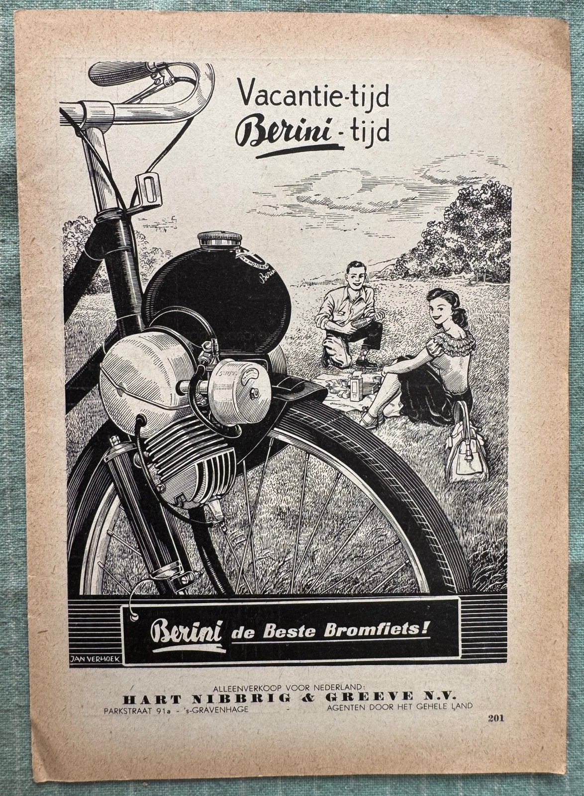 Advertentie Berini eitje, Verzenden, Zo goed als nieuw, Motoren