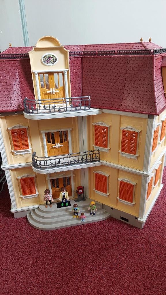 Playmobil groot woonhuis huis 5302, Kinderen en Baby's, Speelgoed | Playmobil, Ophalen, Gebruikt, Complete set