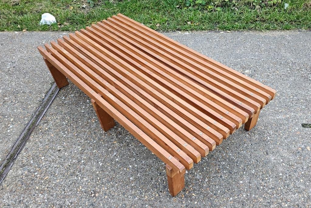 vintage lattenbank, Tuin en Terras, Ophalen