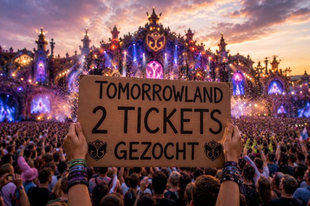 Ik zoek 2 Tomorrowland dagtickets, Twee personen