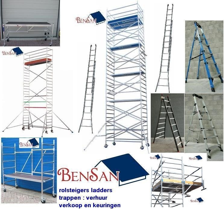 rolsteiger Kamersteiger steiger ladder trap bensan enter, Ophalen, Zo goed als nieuw, Overige