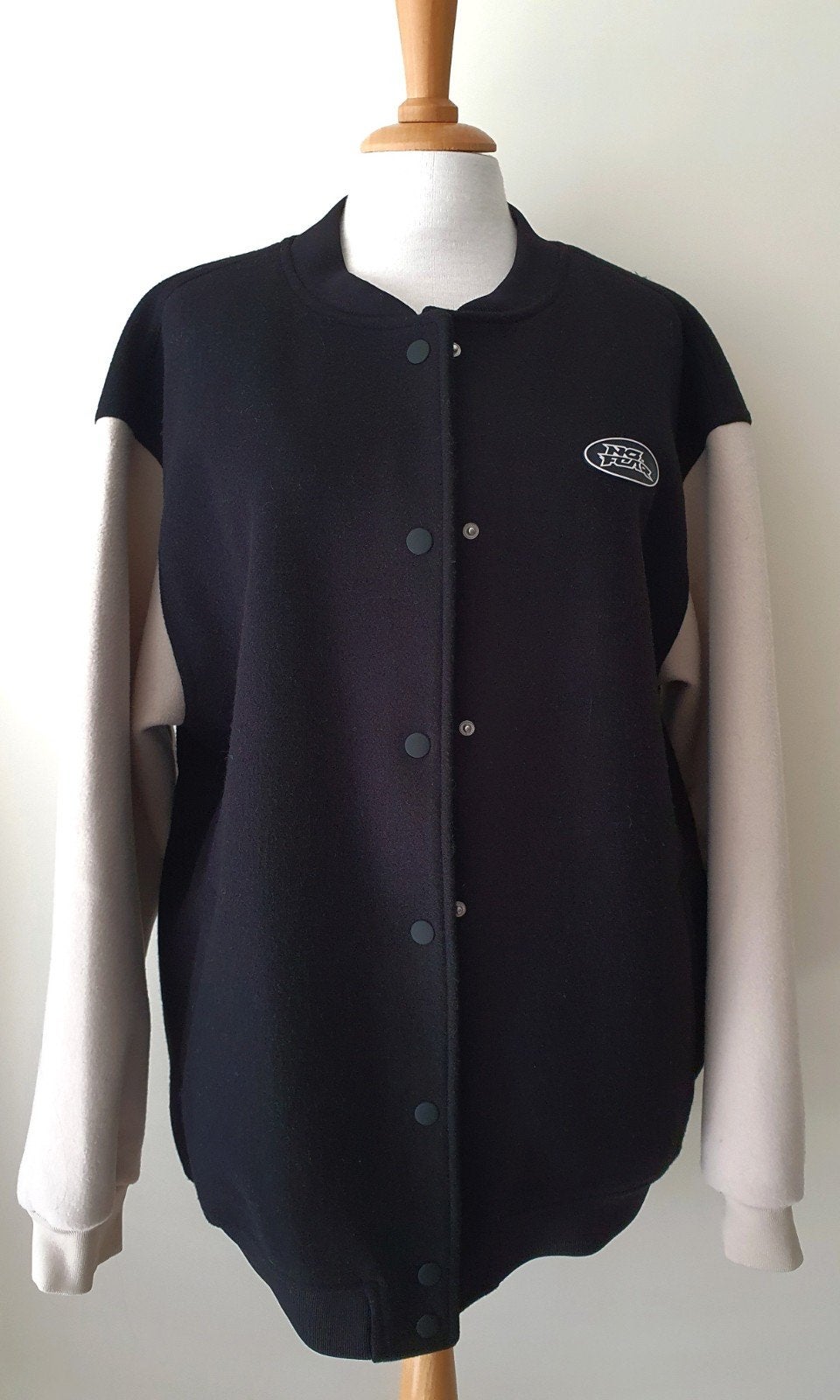 Jack oversized  (opd. NO FEAR)  Maat L H&M, H&M, Overige kleuren, Maat 42/44 (L), Ophalen of Verzenden
