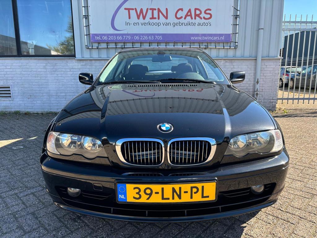 BMW 3-serie Coupé 320Ci Executive, Auto's, 2171 cc, Gebruikt, Zwart, Handgeschakeld