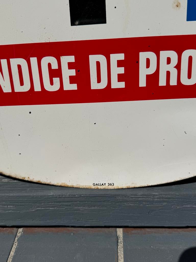 Vintage reclame Bord Supra Speciale Sport Olie Renault, Verzamelen, Merken en Reclamevoorwerpen, Ophalen, Reclamebord, Gebruikt