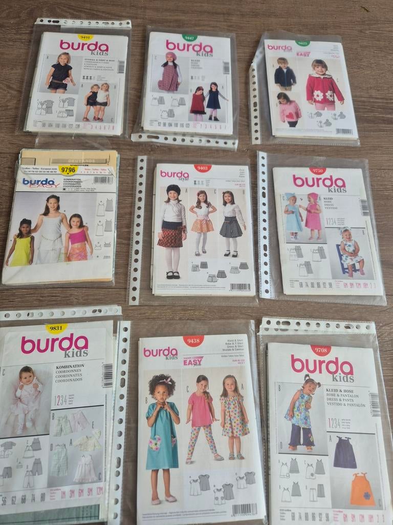 Burda kids kant en klare patronen, Ophalen of Verzenden, Kind, Burda