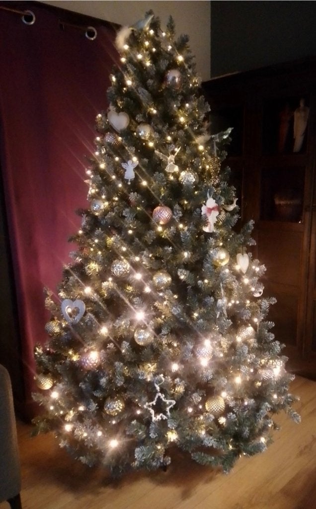 Grote Kunstkerstboom, Ophalen, Gebruikt