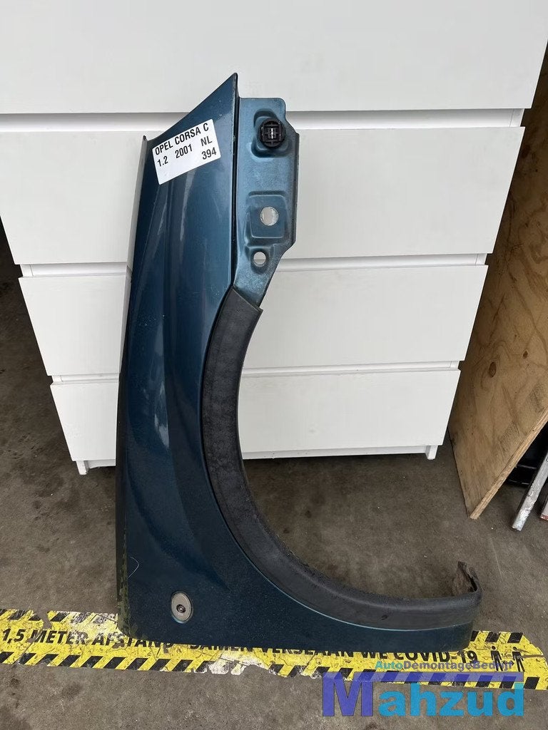 OPEL CORSA C Groen Z20M rechts scherm voorscherm zijscherm 2, Gebruikt, Opel Automobile GmbH, Ophalen of Verzenden, Kontakt@opel-infoservice.de