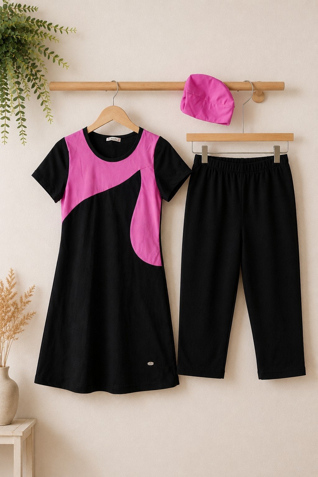Modest Burkini Tiener XS met Broek en Badmuts, Kleding | Dames, Badmode en Zwemkleding, Ophalen of Verzenden, Zo goed als nieuw