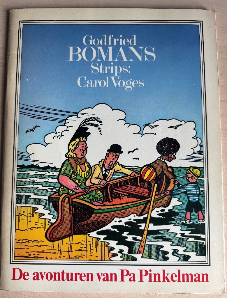 Stripboek Avonturen van Pa Pinkelman - Godfried Bomans 1976, Boeken, Eén stripboek, Ophalen of Verzenden, Zo goed als nieuw, Godfried Bomans