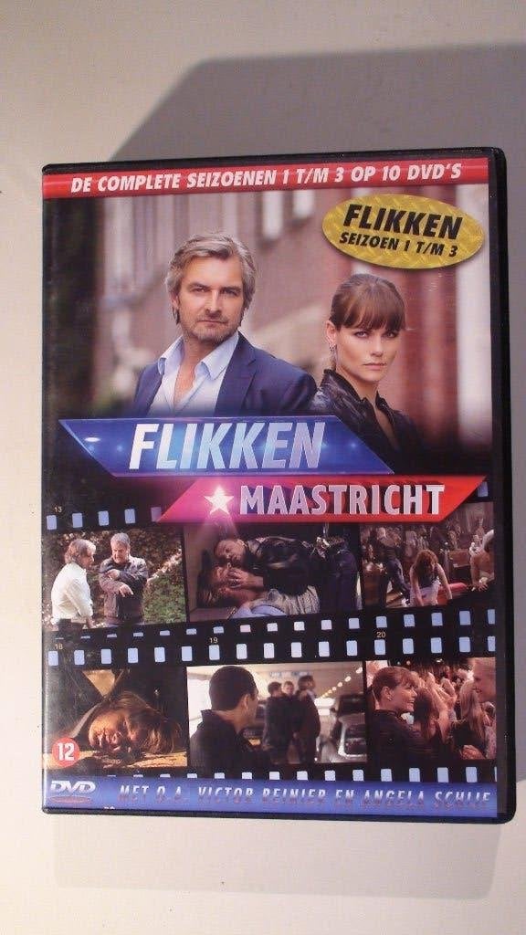 Flikken Maastricht seizoen 1 2 en 3, Cd's en Dvd's, Alle leeftijden, Seizoen 1, Zo goed als nieuw, Actie en Avontuur